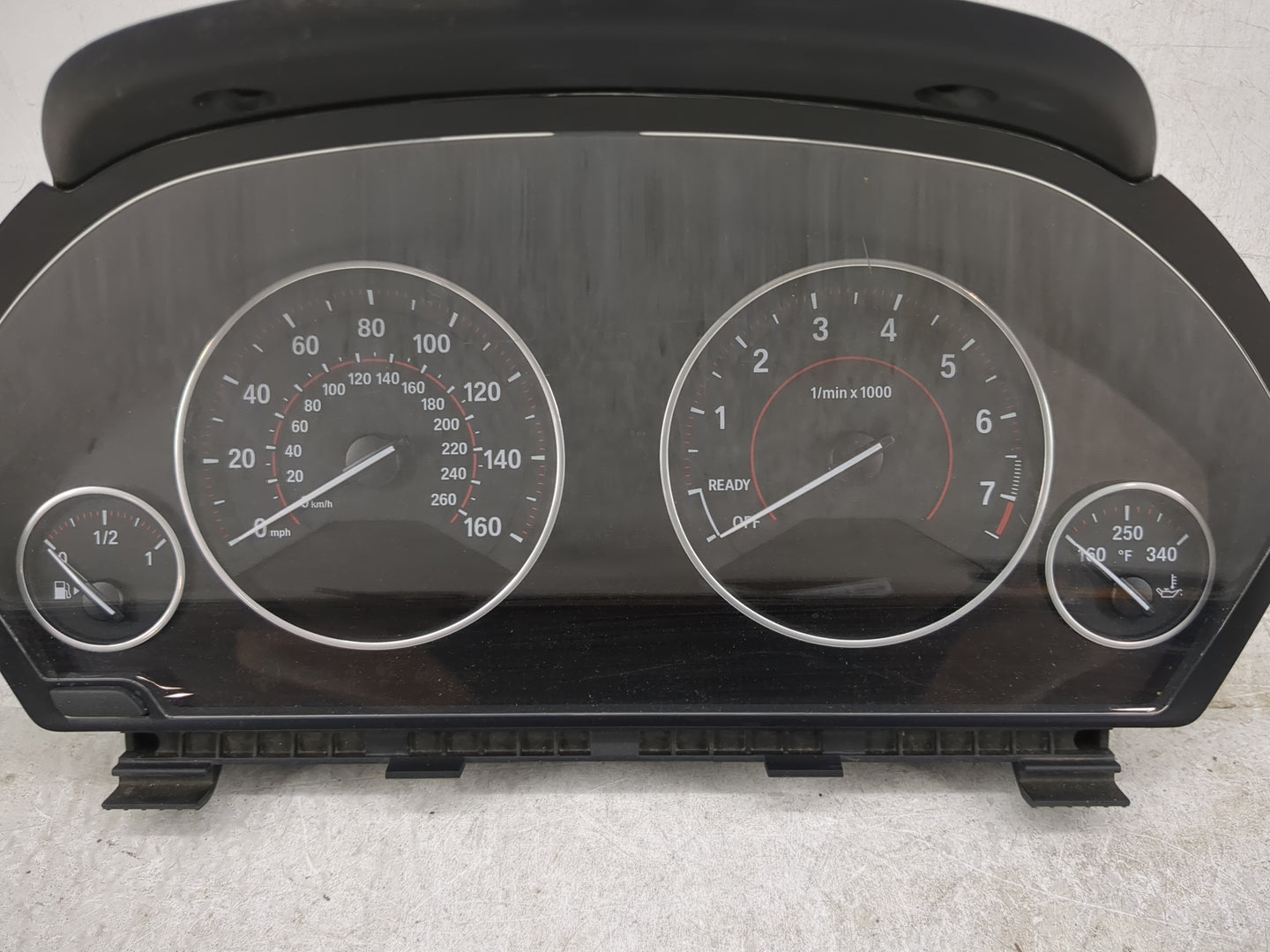 2012 Bmw 328 Instrument Cluster Speedometer Gauges P/N:9232895 9285653-01, 800002612, 14369510, IK928565301N Miles: Fits OEM