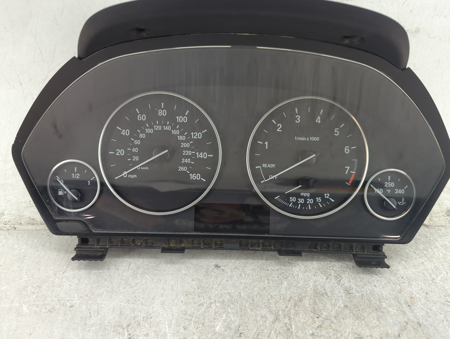2012-2016 Bmw 328i Instrument Cluster Speedometer Gauges P/N:9232894 9283341-01 Miles: Fits OEM Used Auto Parts - Oemusedaut