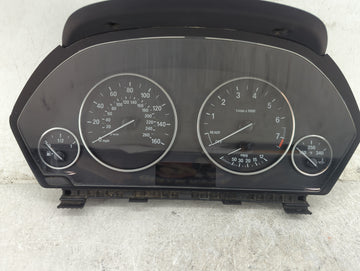 2012-2016 Bmw 328i Instrument Cluster Speedometer Gauges P/N:9232894 9283341-01 Miles: Fits OEM Used Auto Parts - Oemusedaut