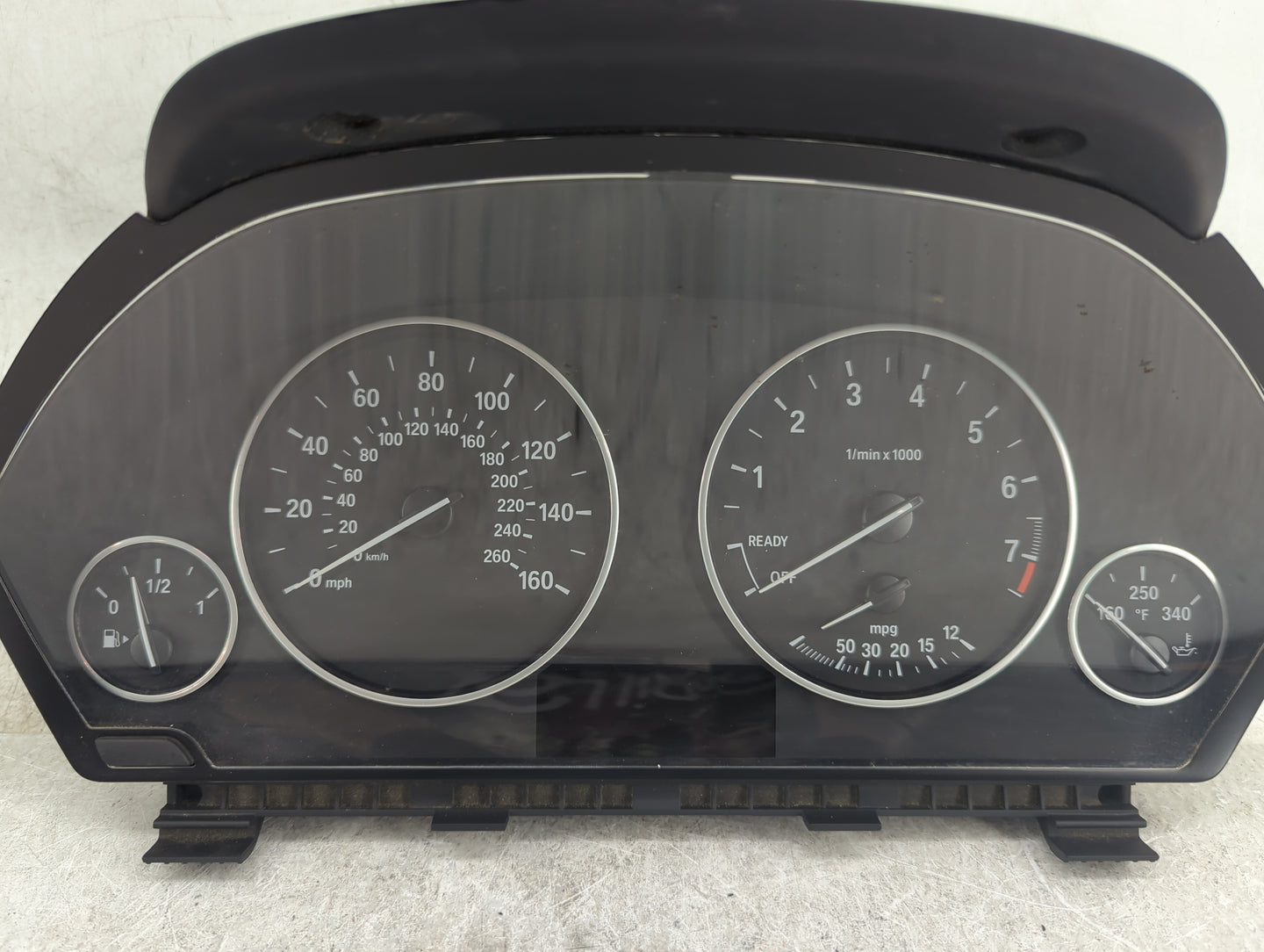 2012-2016 Bmw 328i Instrument Cluster Speedometer Gauges P/N:9232894 9283341-01 Miles:117K Fits OEM Used Auto Parts - Oemuse