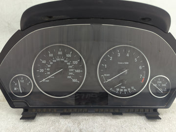 2012-2016 Bmw 328i Instrument Cluster Speedometer Gauges P/N:9232894 9283341-01 Miles:117K Fits OEM Used Auto Parts - Oemuse