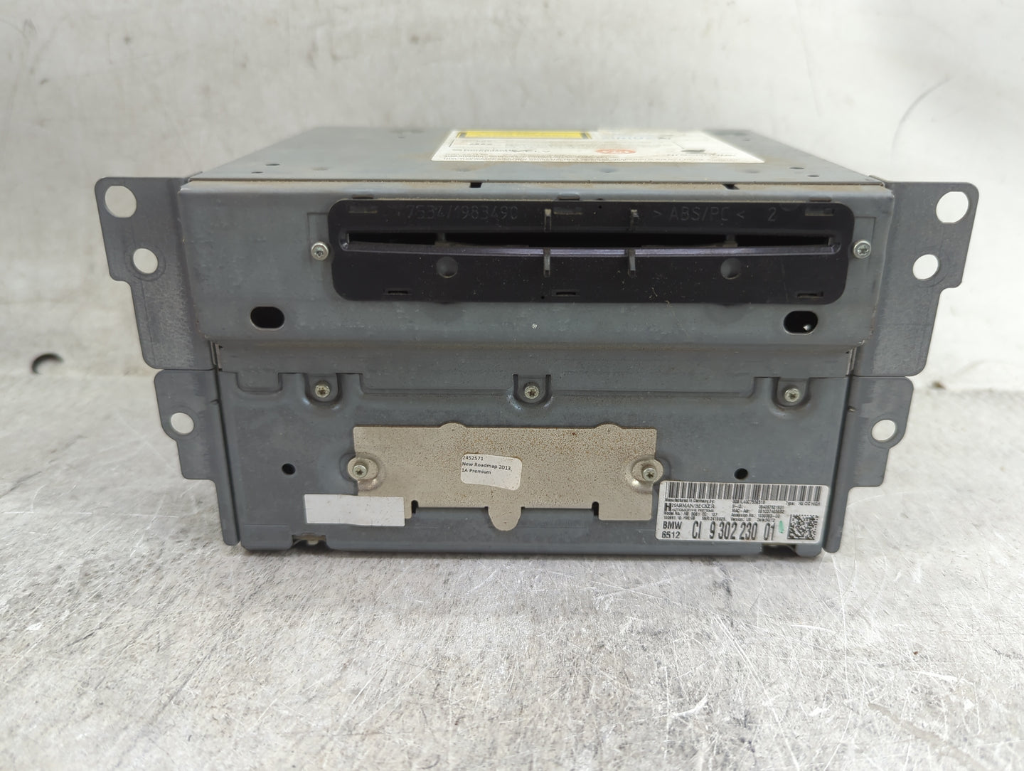 2012-2013 Bmw 328i Radio AM FM Cd Player Receiver Replacement P/N:9286466 7534/1983490 Fits Fits 2012 2013 OEM Used Auto Par
