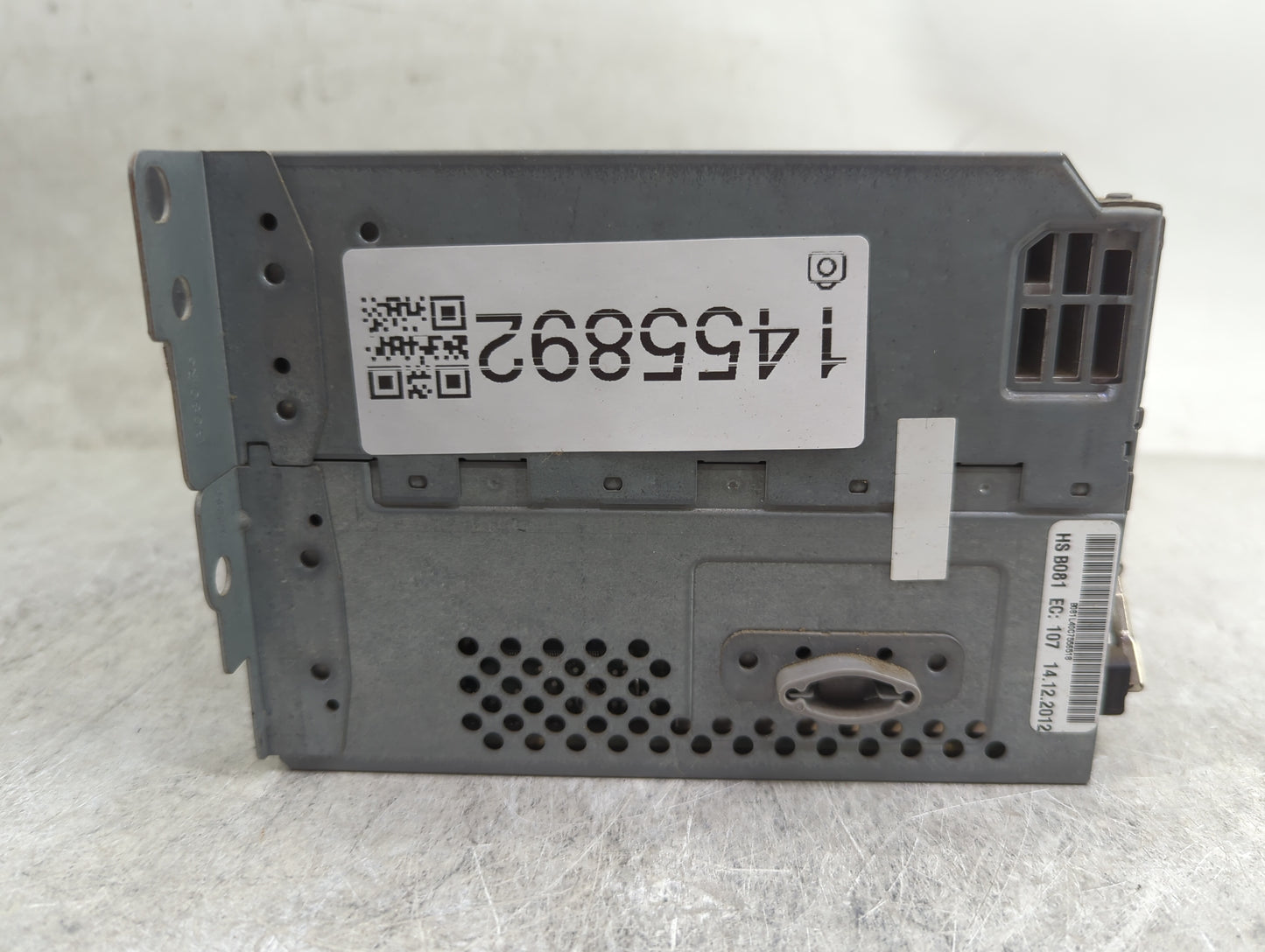 2012-2013 Bmw 328i Radio AM FM Cd Player Receiver Replacement P/N:9286466 7534/1983490 Fits Fits 2012 2013 OEM Used Auto Par