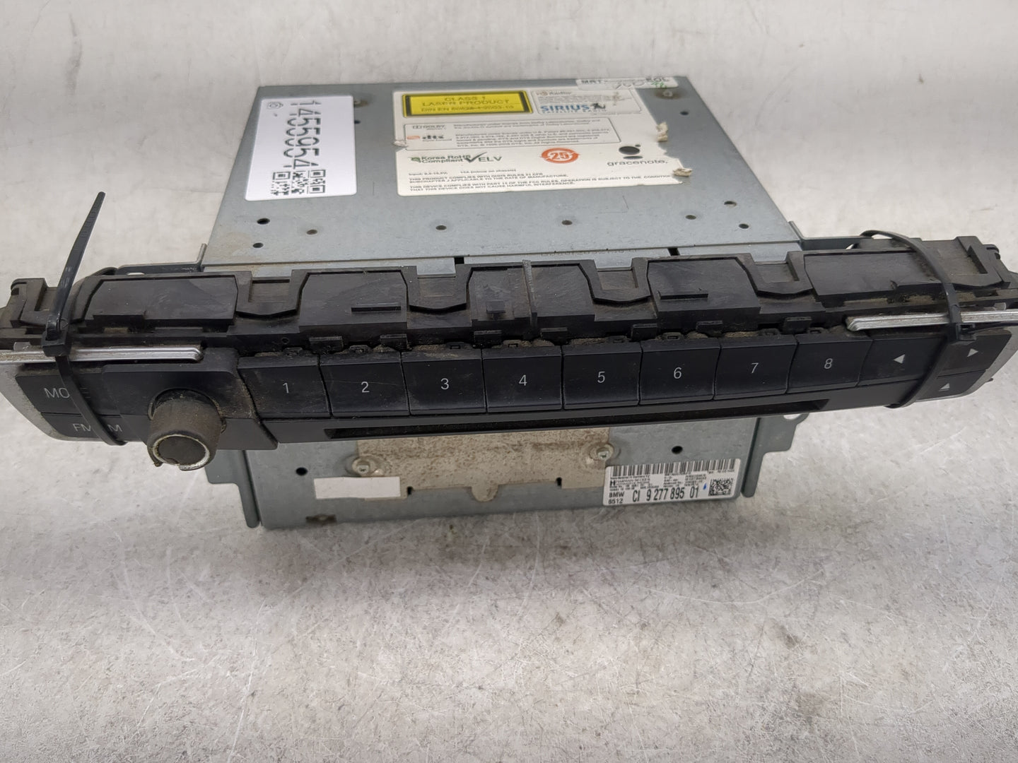 2012-2013 Bmw 328i Radio AM FM Cd Player Receiver Replacement P/N:9286466 7534/1983490 Fits Fits 2012 2013 OEM Used Auto Par