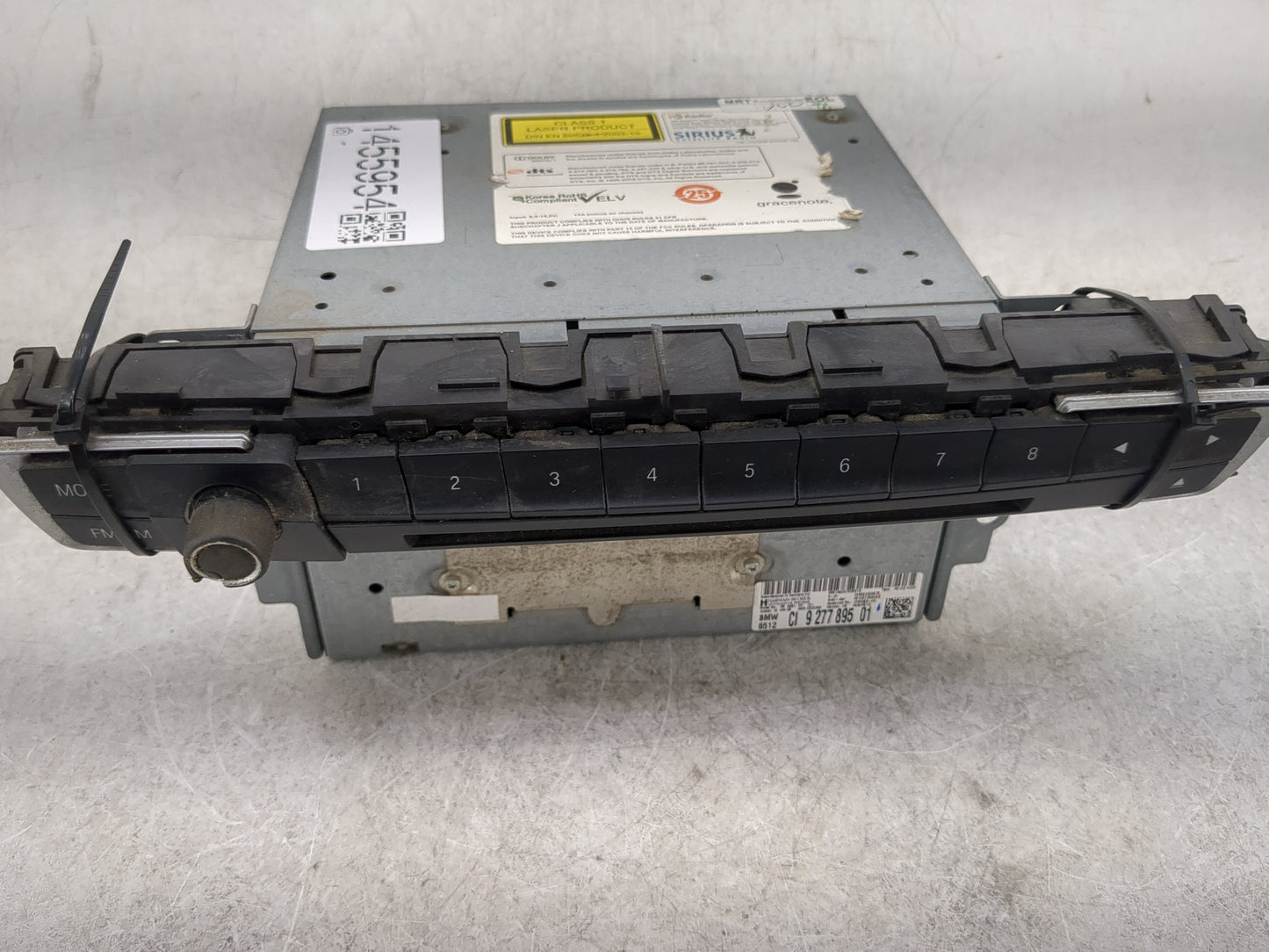 2012-2013 Bmw 328i Radio AM FM Cd Player Receiver Replacement P/N:9286466 7534/1983490 Fits Fits 2012 2013 OEM Used Auto Par