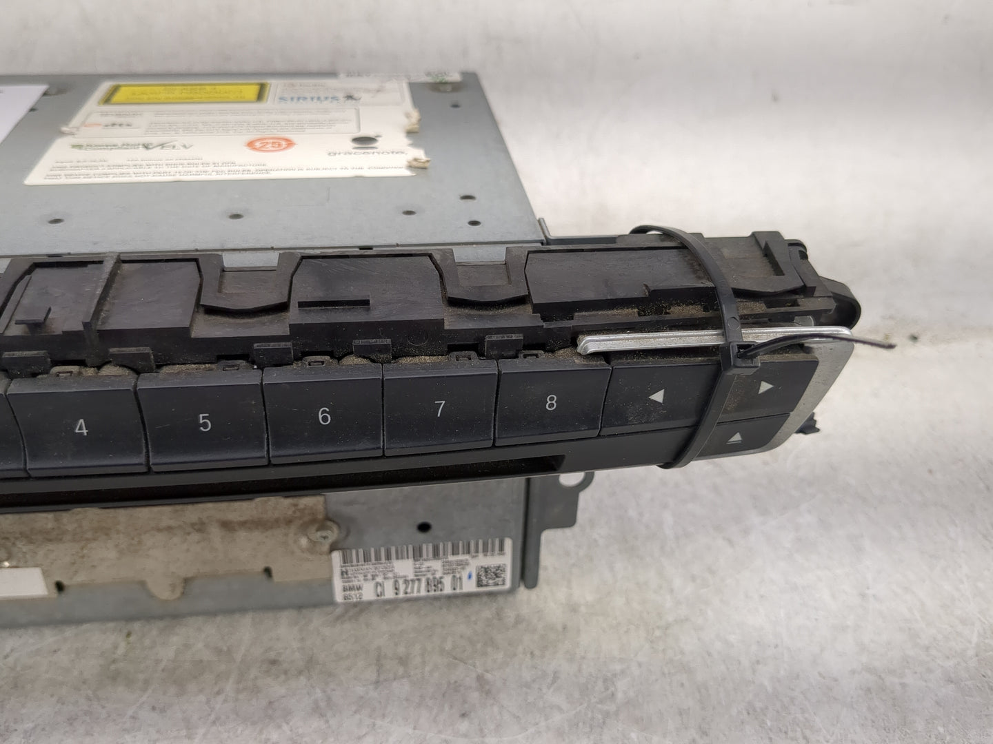 2012-2013 Bmw 328i Radio AM FM Cd Player Receiver Replacement P/N:9286466 7534/1983490 Fits Fits 2012 2013 OEM Used Auto Par