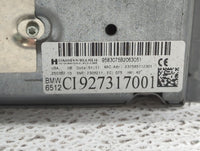 2010-2013 Bmw 328i Radio AM FM Cd Player Receiver Replacement P/N:9583075B2063051 CI927317001 Fits OEM Used Auto Parts - Oem