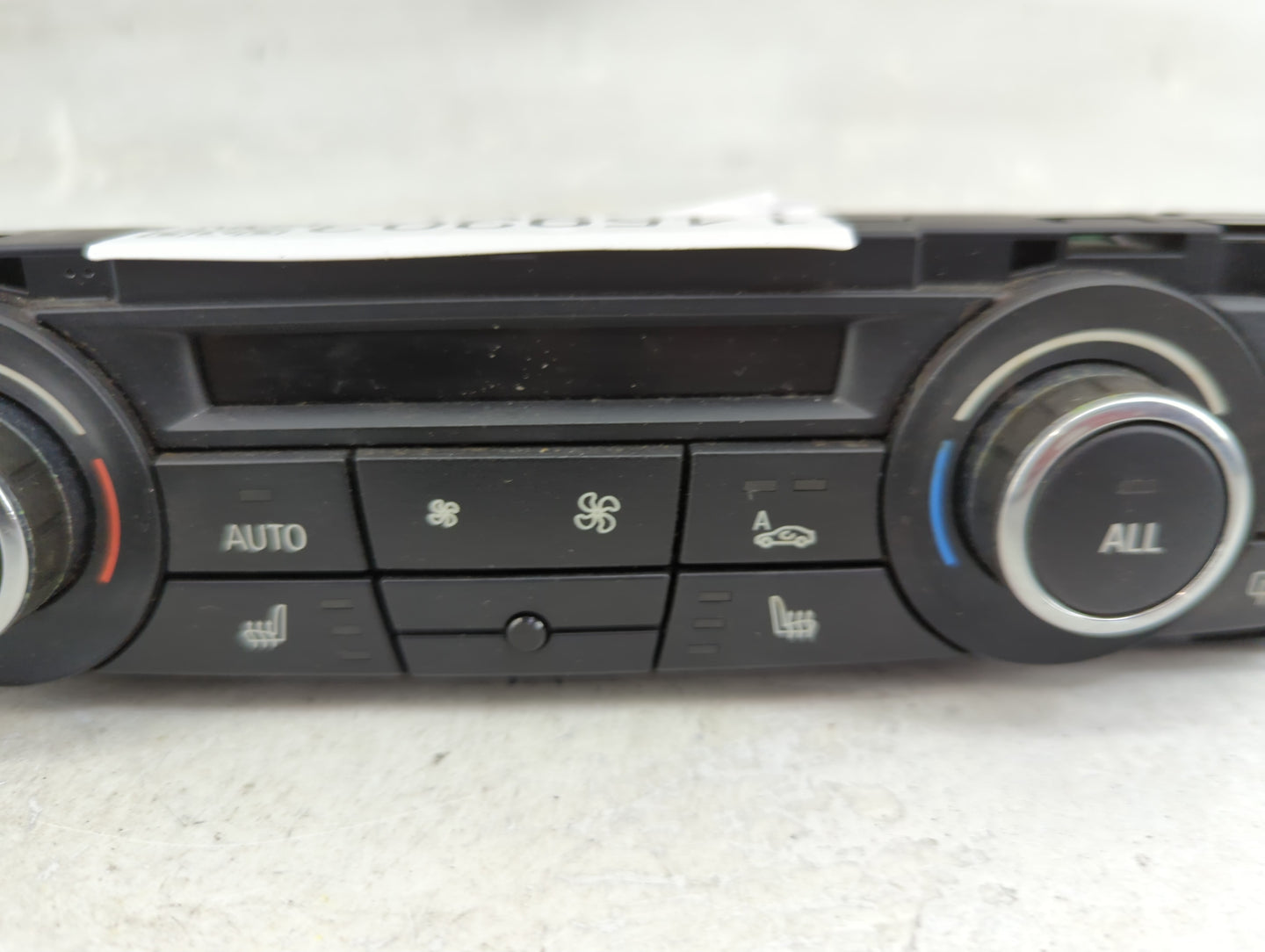 2012 Bmw 328xi Climate Control Module Temperature AC/Heater Replacement P/N:64119263304-01 A2C32356000 Fits OEM Used Auto Pa