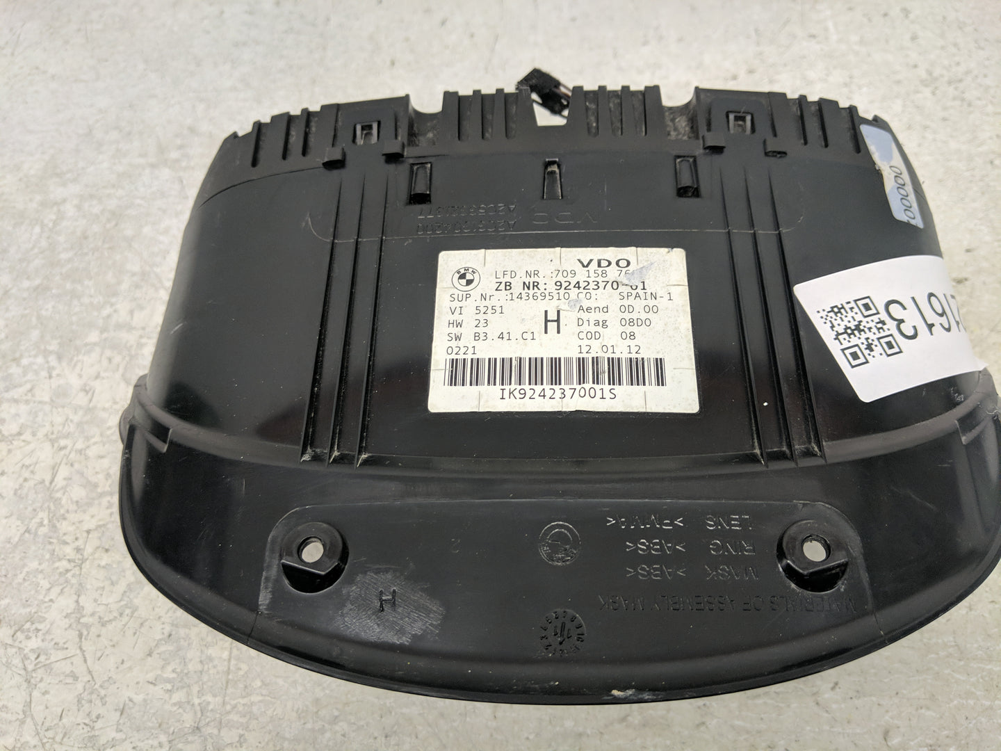 2007-2013 Bmw 328i Instrument Cluster Speedometer Gauges P/N:IK924237001S Fits Fits 2007 2008 2009 2010 2011 2012 2013 2014 