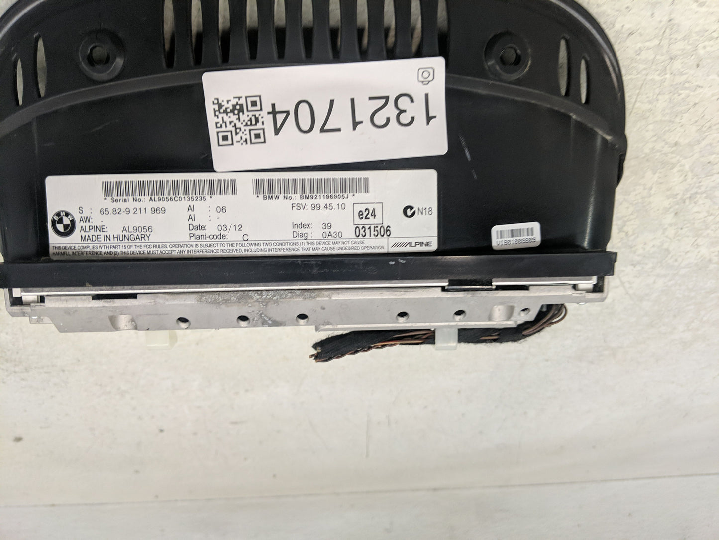 2010-2013 Bmw 328i Information Display Screen - Oemusedautoparts1.com