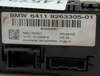 2011-2013 Bmw 328i Climate Control Module Temperature AC/Heater Replacement P/N:9263305-01 Fits Fits 2011 2012 2013 OEM Used