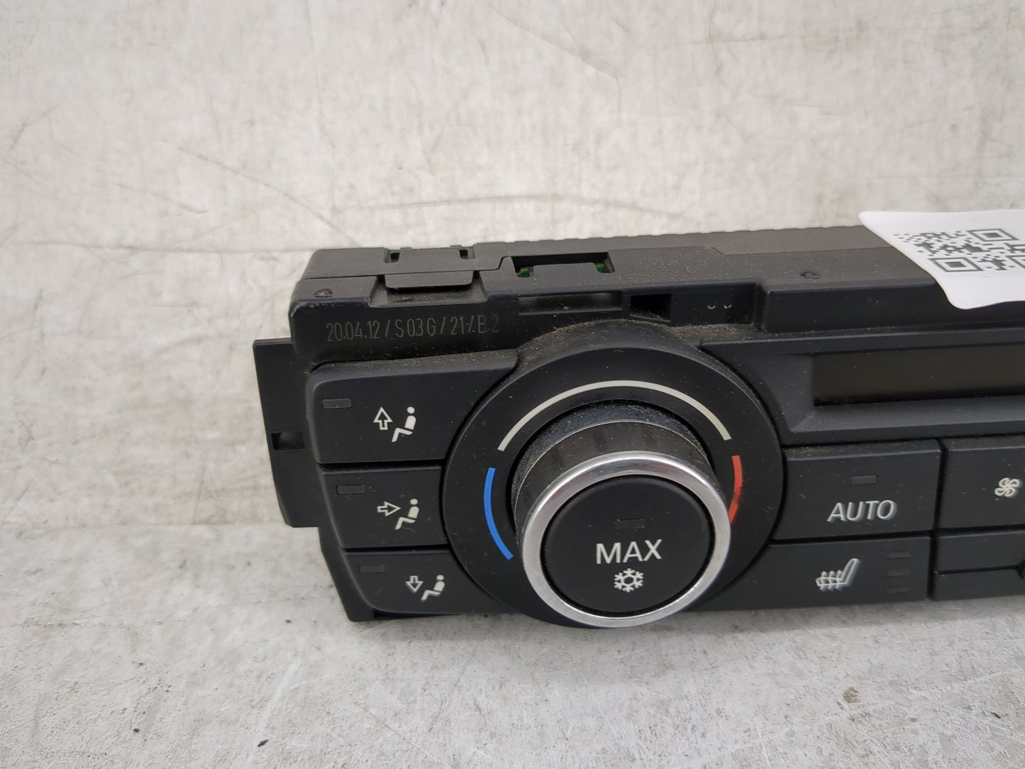 2011-2013 Bmw 328i Climate Control Module Temperature AC/Heater Replacement P/N:9263304-01 Fits Fits 2011 2012 2013 OEM Used