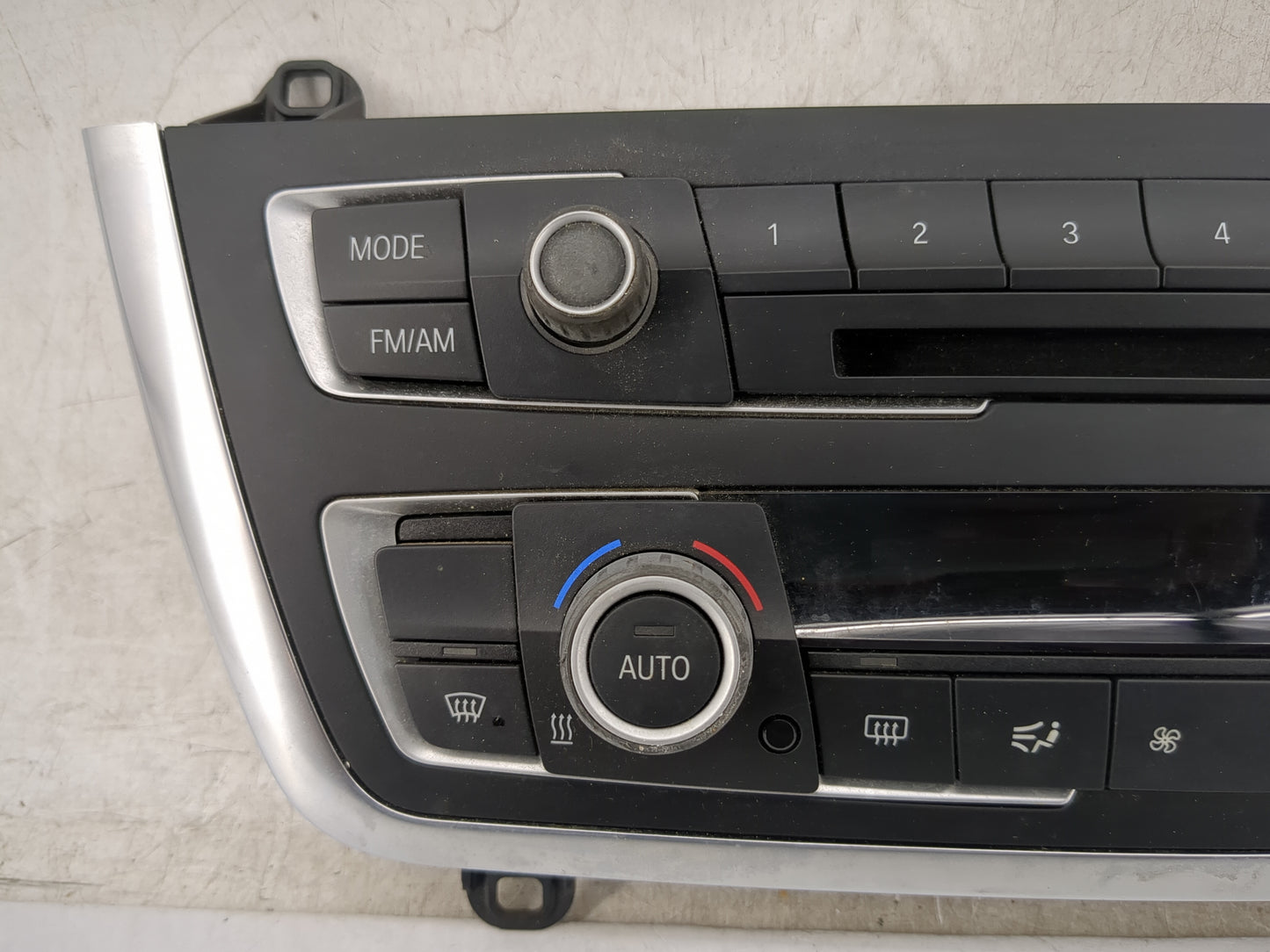 2012-2014 Bmw 328i Climate Control Module Temperature AC/Heater Replacement Fits Fits 2012 2013 2014 OEM Used Auto Parts - O