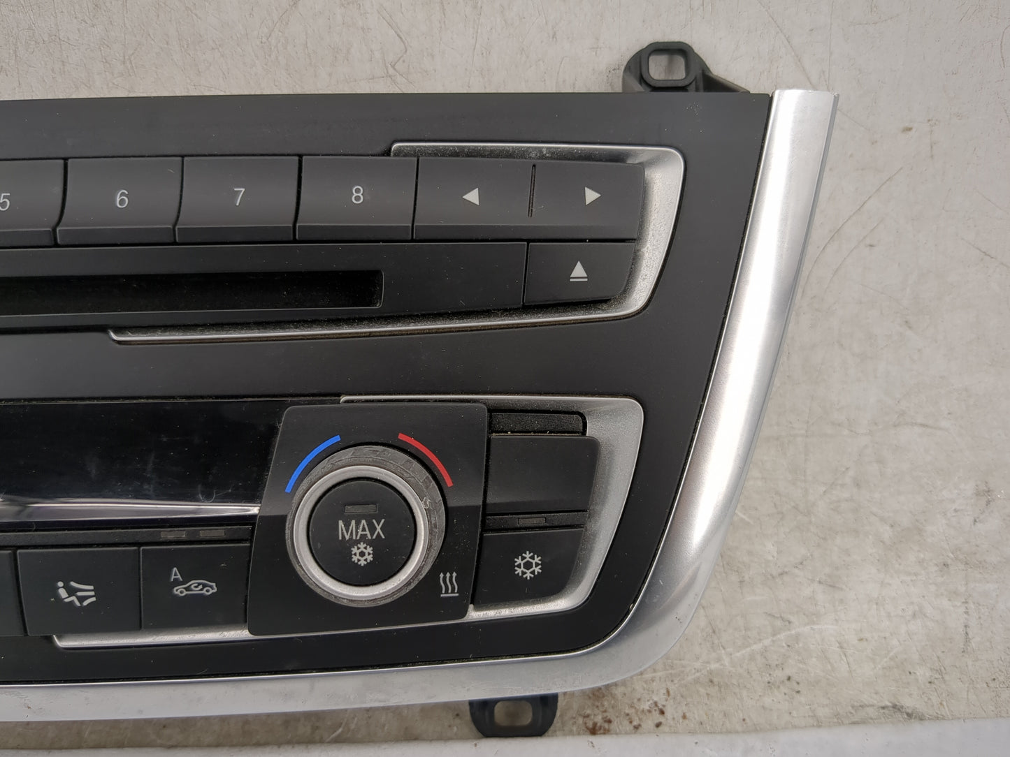 2012-2014 Bmw 328i Climate Control Module Temperature AC/Heater Replacement Fits Fits 2012 2013 2014 OEM Used Auto Parts - O