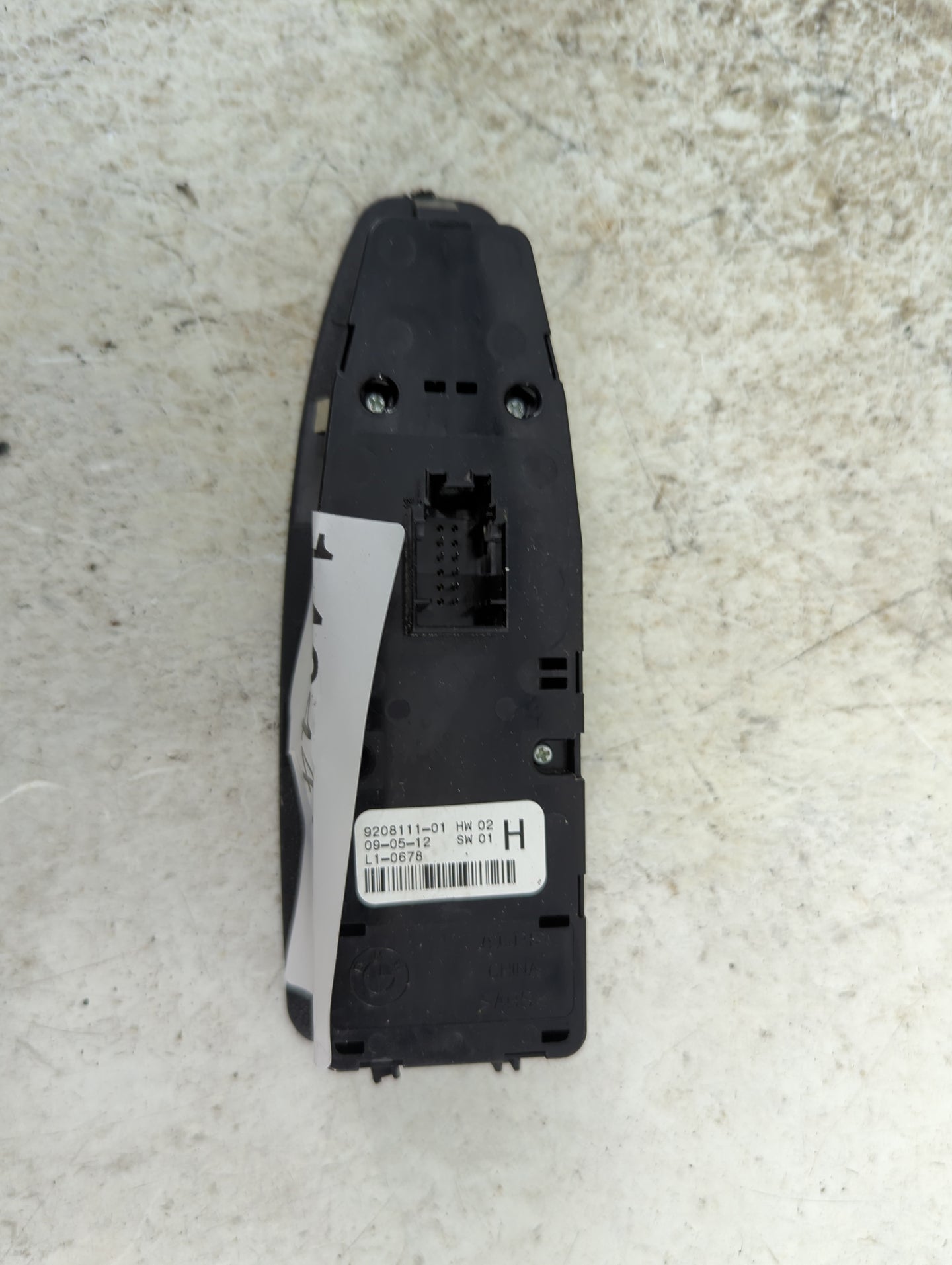 2012-2016 Bmw 328i Master Power Window Switch Replacement Driver Side Left P/N:9208111-01 Fits OEM Used Auto Parts - Oemused