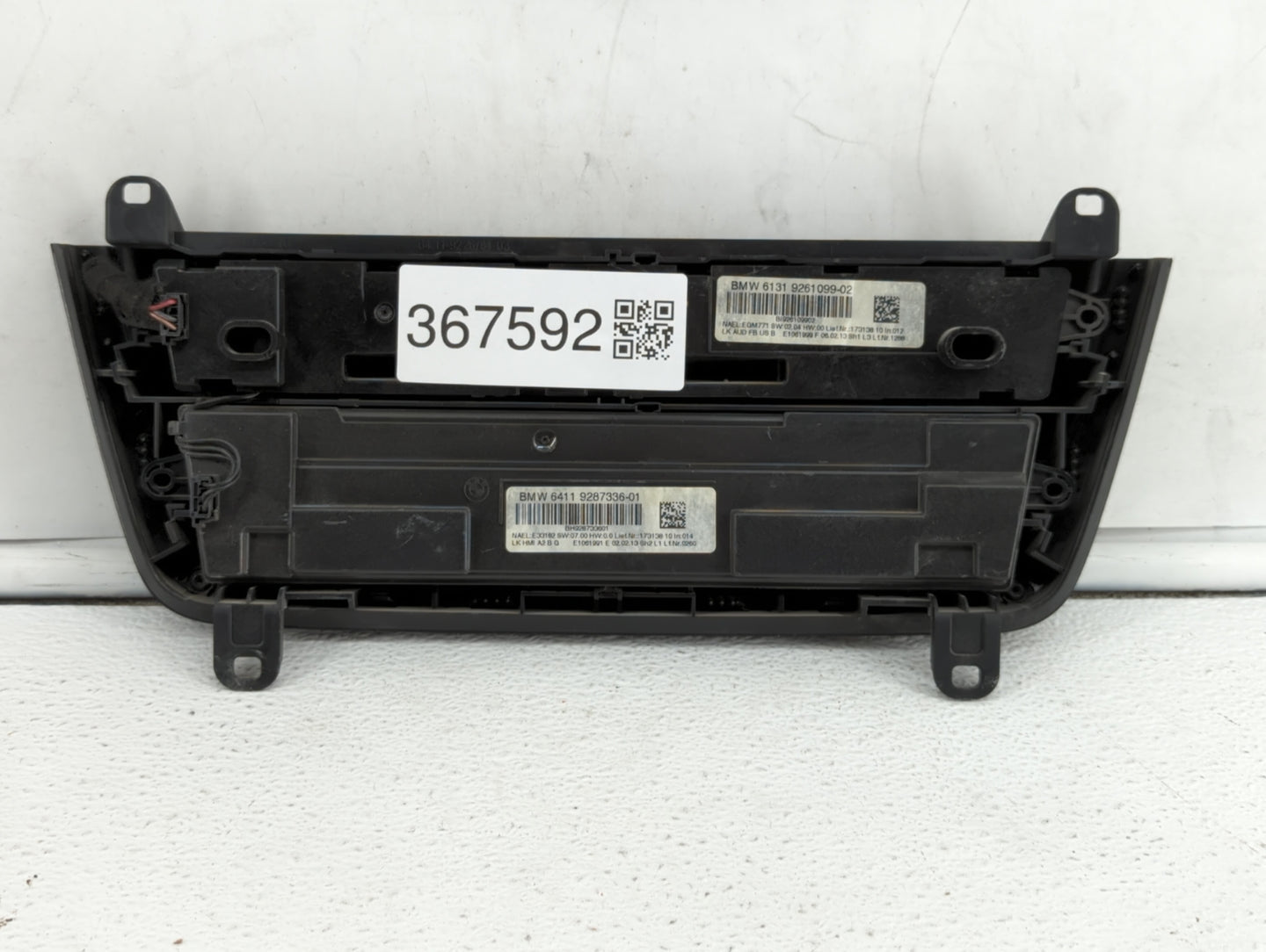 2012-2014 Bmw 328i Climate Control Module Temperature AC/Heater Replacement P/N:6131 9261099-02 6411 9263302-01 Fits OEM Use
