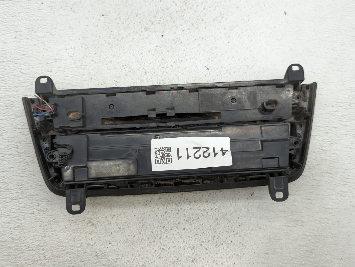 2012-2014 Bmw 328i Climate Control Module Temperature AC/Heater Replacement P/N:6131 9261099-02 6411 9263302-01 Fits OEM Use