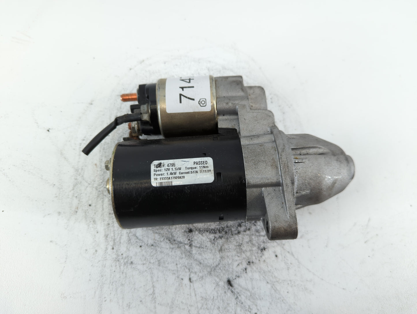2011-2013 Bmw 328i Car Starter Motor Solenoid OEM Fits Fits 2011 2012 2013 2014 2015 2016 OEM Used Auto Parts - Oemusedautop