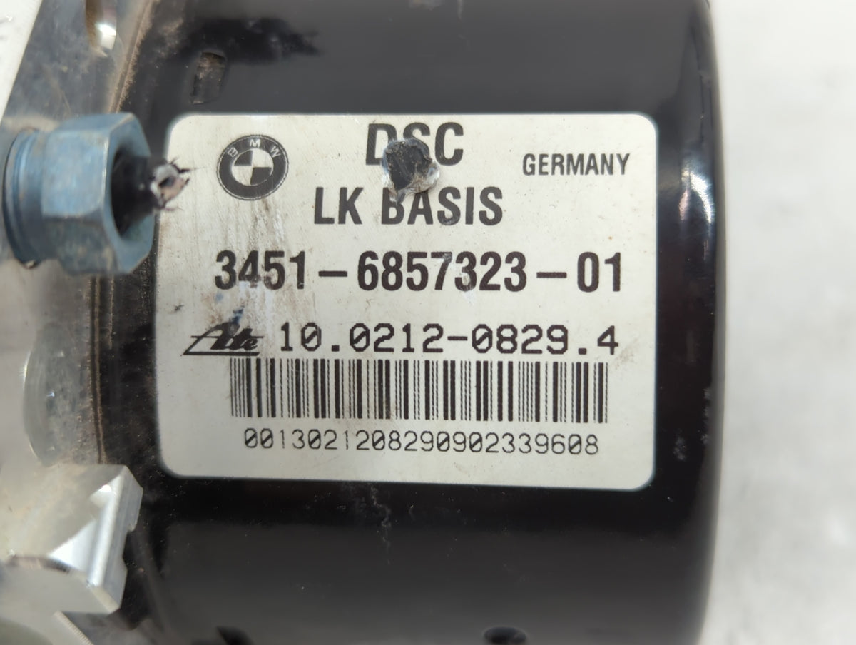 2012-2013 Bmw 328i Anti-Lock Brake ABS Pump Module Actuator OEM P/N:3451-6857323-01 Fits Fits 2012 2013 OEM Used Auto Parts 