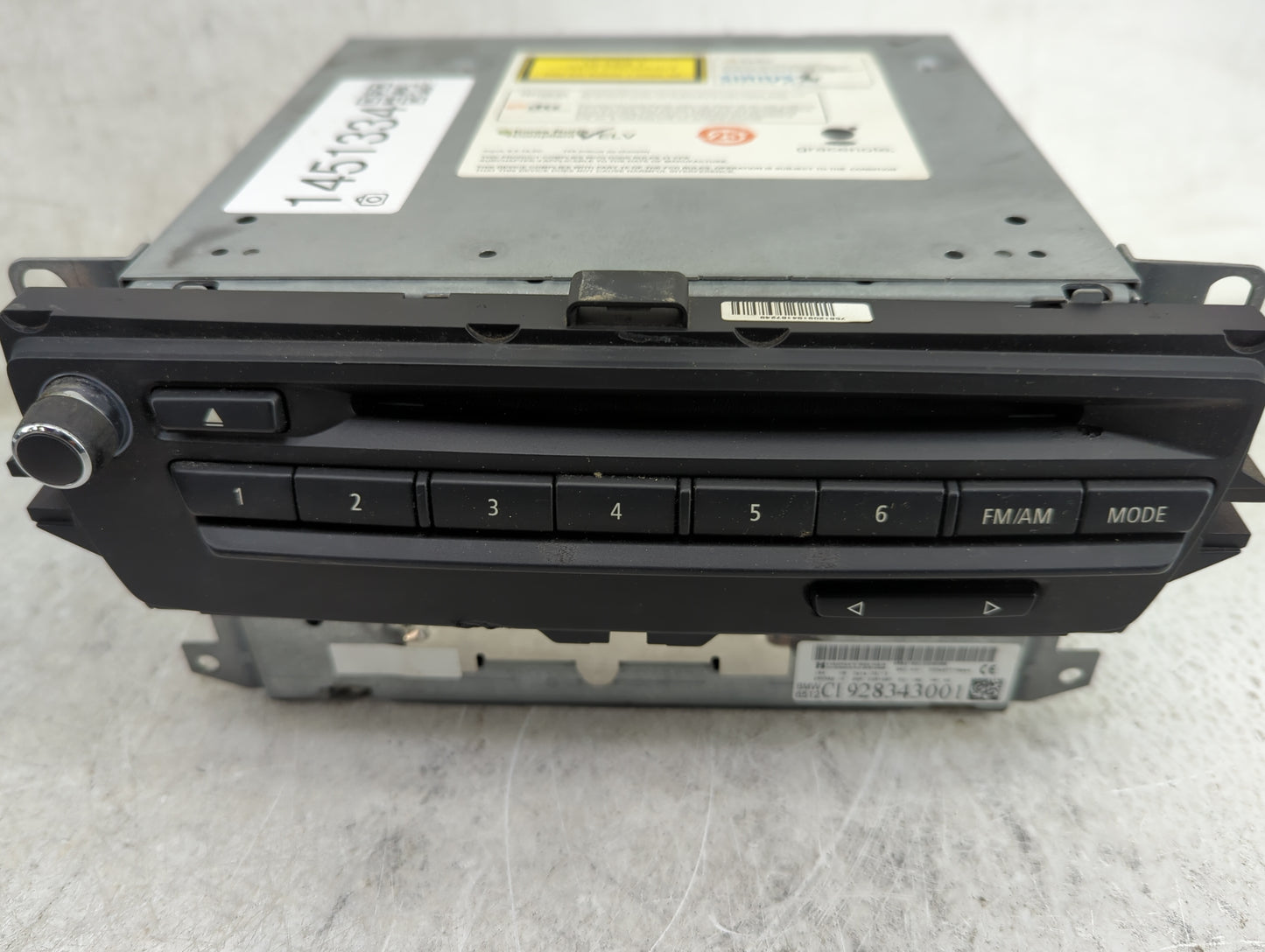 2012 Bmw 335 Radio AM FM Cd Player Receiver Replacement P/N:9583162 CI928343001 Fits OEM Used Auto Parts - Oemusedautoparts1