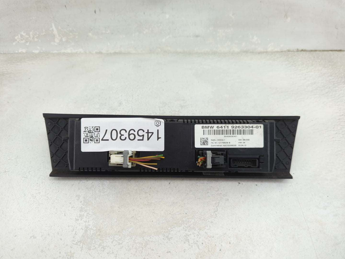 2011-2013 Bmw 335 Climate Control Module Temperature AC/Heater Replacement P/N:64119263304-01 9263304-01 Fits Fits 2011 2012