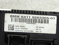 2011-2013 Bmw 335i Climate Control Module Temperature AC/Heater Replacement P/N:9263305-01 Fits Fits 2011 2012 2013 OEM Used