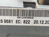 2011-2012 Bmw 528 Radio AM FM Cd Player Receiver Replacement P/N:9274571 9581, 100383-00, HB9581 Fits Fits 2011 2012 OEM Use