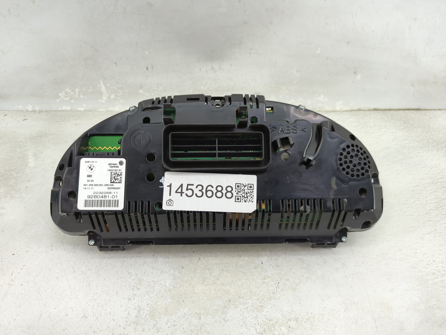 2012-2013 Bmw 528 Instrument Cluster Speedometer Gauges P/N:9280481-01 Miles:127K Fits Fits 2011 2012 2013 OEM Used Auto Par