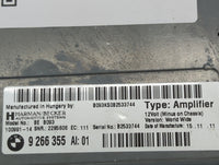 2011-2013 Bmw 528 Radio AM FM Cd Player Receiver Replacement P/N:9266355 BE B093, 100991-14 Fits Fits 2011 2012 2013 OEM Use