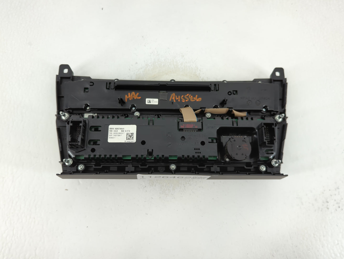 2011-2016 Bmw 528i Climate Control Module Temperature AC/Heater Replacement P/N:9263749-01 Fits Fits 2011 2012 2013 2014 201