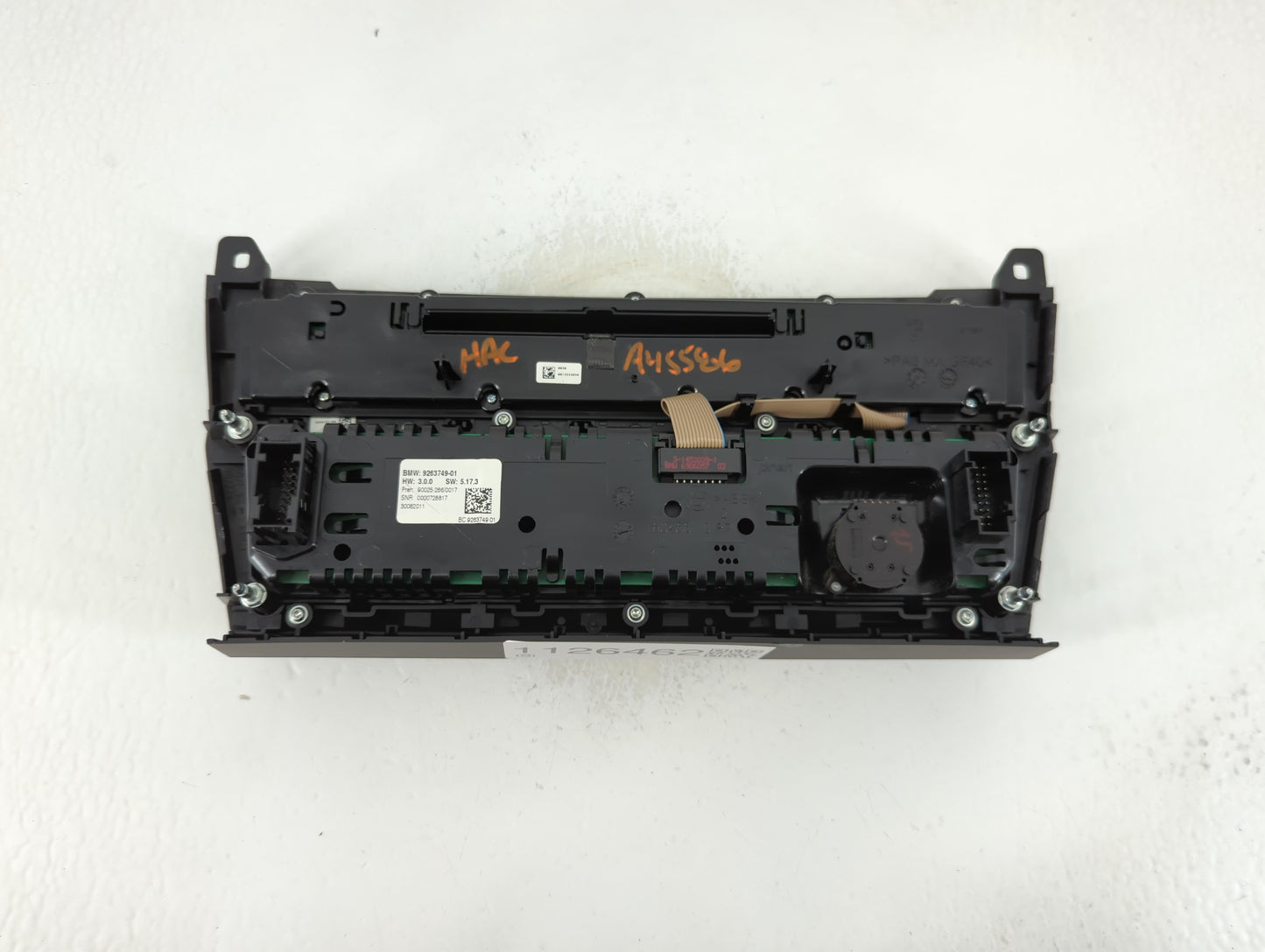 2011-2016 Bmw 528i Climate Control Module Temperature AC/Heater Replacement P/N:9263749-01 Fits Fits 2011 2012 2013 2014 201