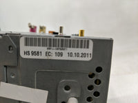 2011-2012 Bmw 528i Radio AM FM Cd Player Receiver Replacement P/N:9581J-0875262 Fits Fits 2011 2012 OEM Used Auto Parts - Oe