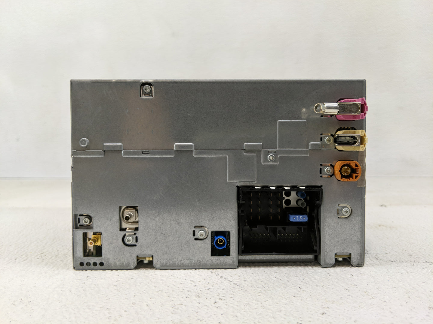 2011-2012 Bmw 528i Radio AM FM Cd Player Receiver Replacement P/N:9581J-0875262 Fits Fits 2011 2012 OEM Used Auto Parts - Oe