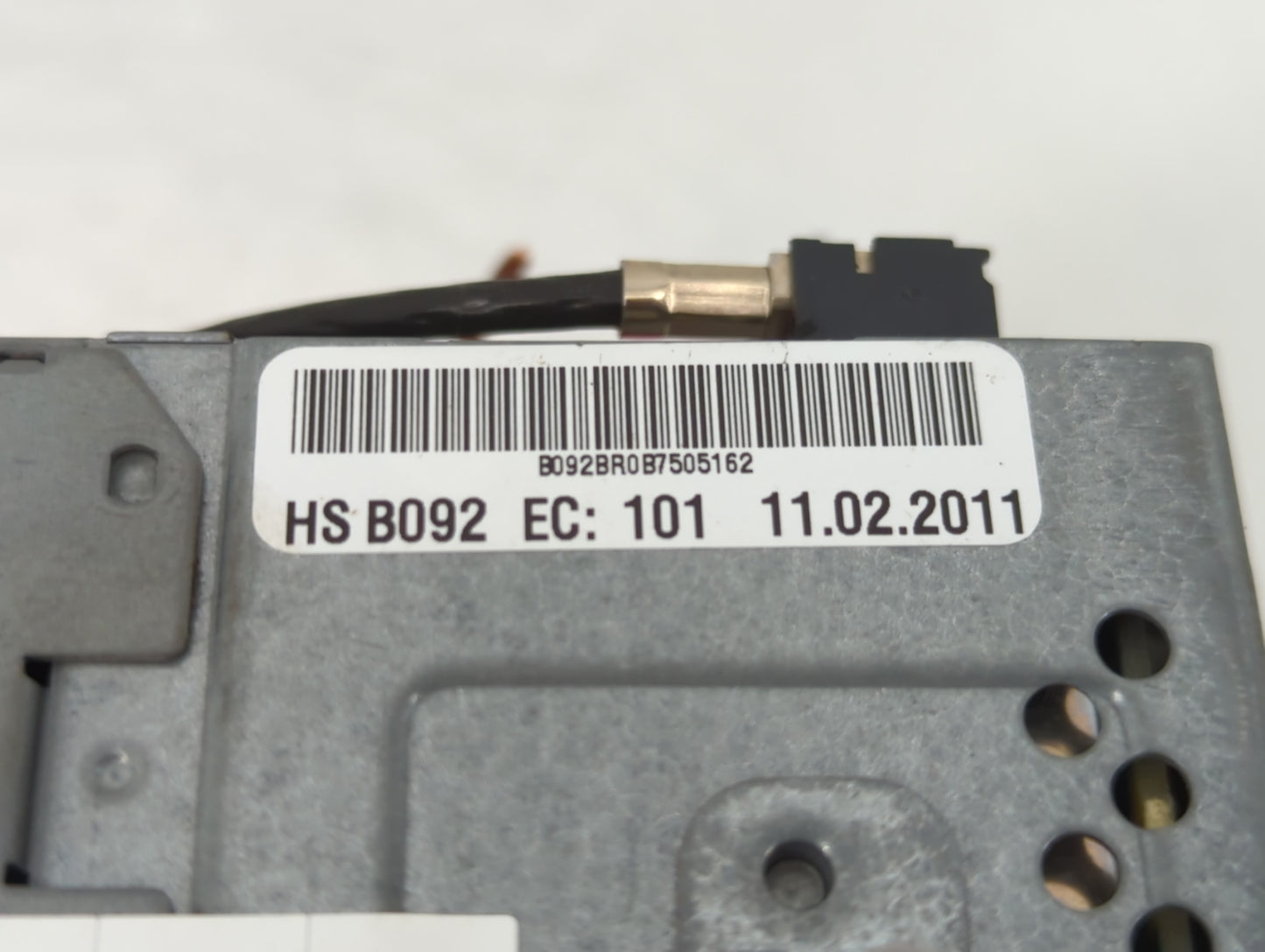 2011-2012 Bmw 528i Radio AM FM Cd Player Receiver Replacement Fits Fits 2011 2012 OEM Used Auto Parts - Oemusedautoparts1.co