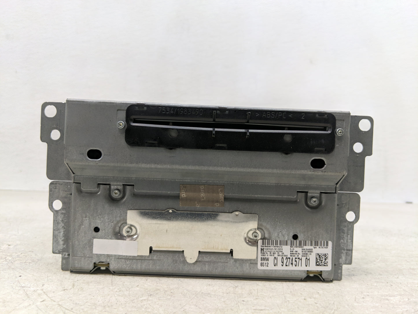 2011-2012 Bmw 528i Radio AM FM Cd Player Receiver Replacement P/N:CI 9 274 571 01 Fits Fits 2010 2011 2012 OEM Used Auto Par