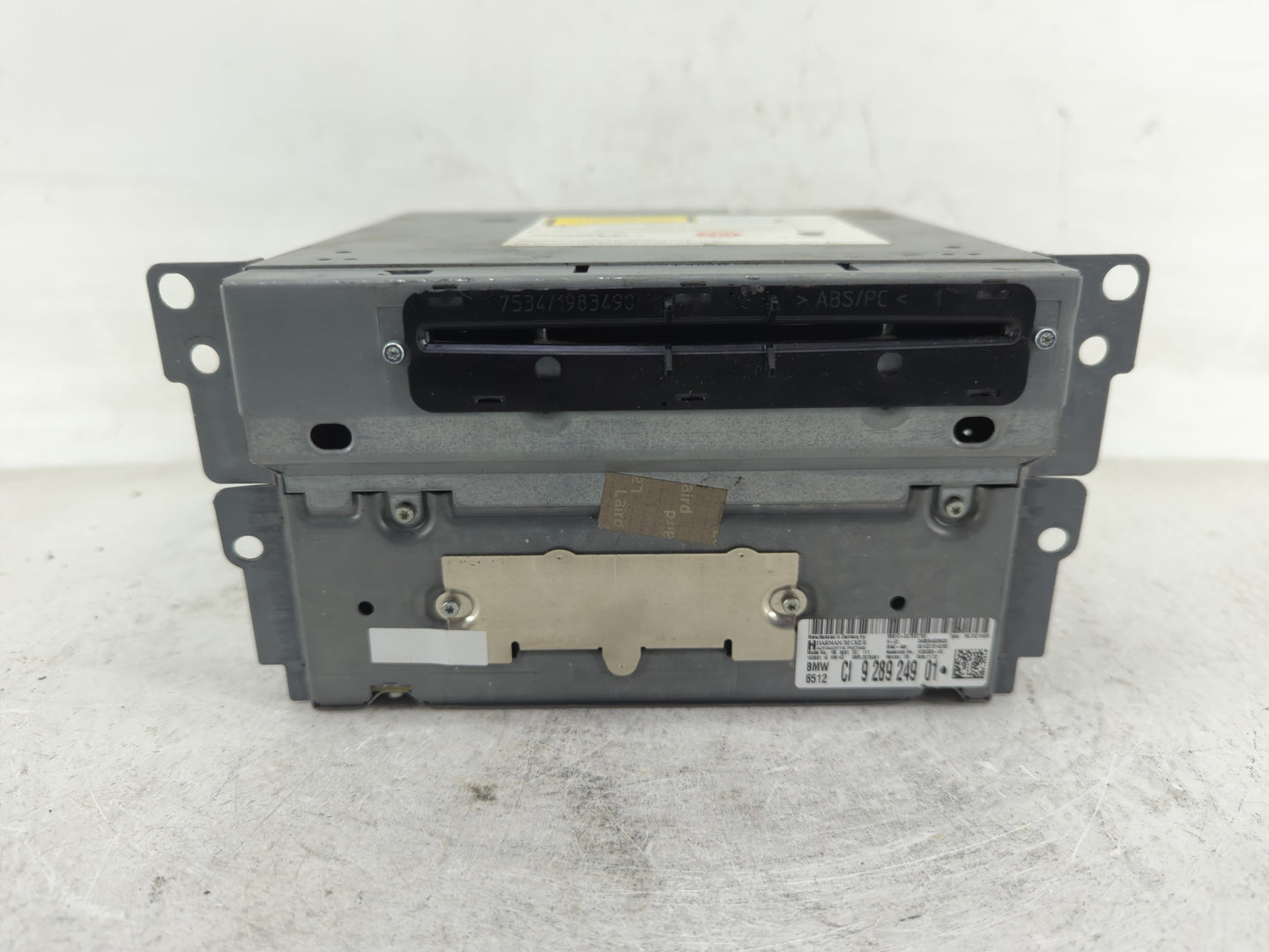 2011-2012 Bmw 528i Radio AM FM Cd Player Receiver Replacement P/N:9 289 249 01 Fits Fits 2011 2012 OEM Used Auto Parts - Oem