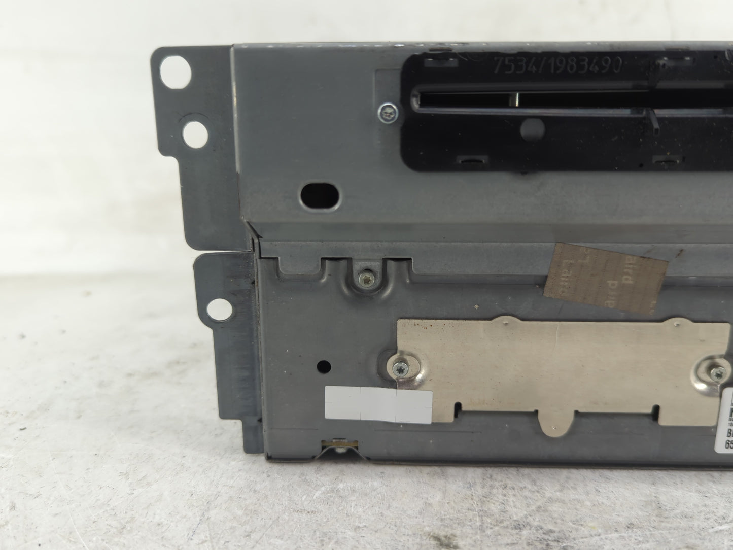 2011-2012 Bmw 528i Radio AM FM Cd Player Receiver Replacement P/N:9 289 249 01 Fits Fits 2011 2012 OEM Used Auto Parts - Oem