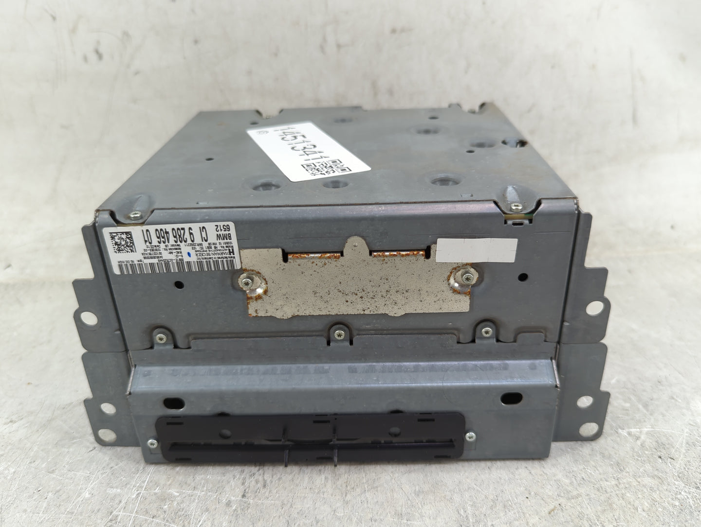 2011-2012 Bmw 528i Radio AM FM Cd Player Receiver Replacement P/N:9286456 B081E-0C7523448 Fits Fits 2011 2012 OEM Used Auto 