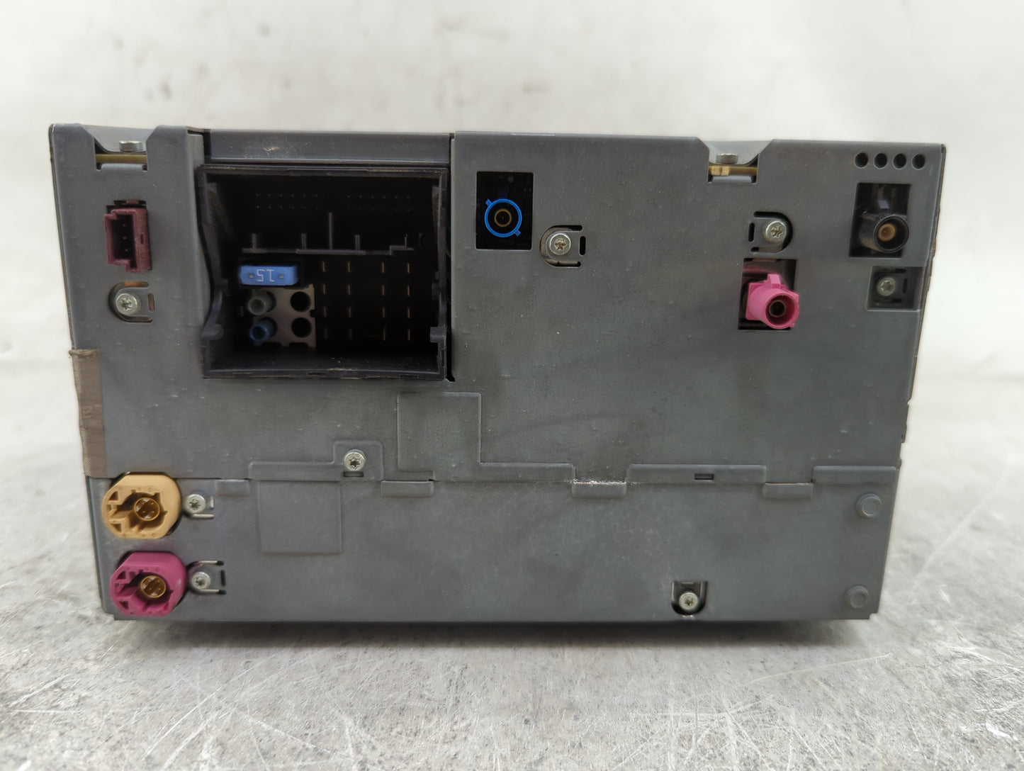 2011-2012 Bmw 528i Radio AM FM Cd Player Receiver Replacement P/N:9286456 B081E-0C7523448 Fits Fits 2011 2012 OEM Used Auto 