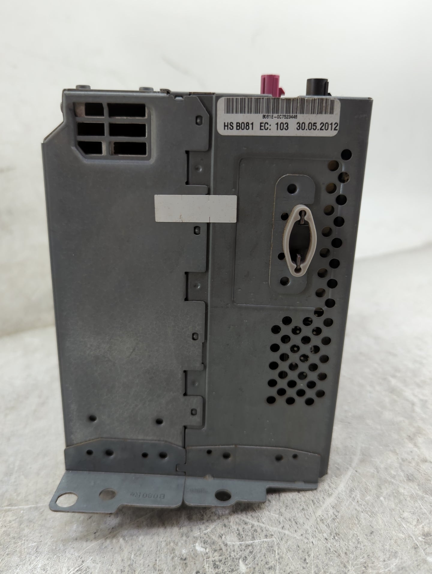 2011-2012 Bmw 528i Radio AM FM Cd Player Receiver Replacement P/N:9286456 B081E-0C7523448 Fits Fits 2011 2012 OEM Used Auto 