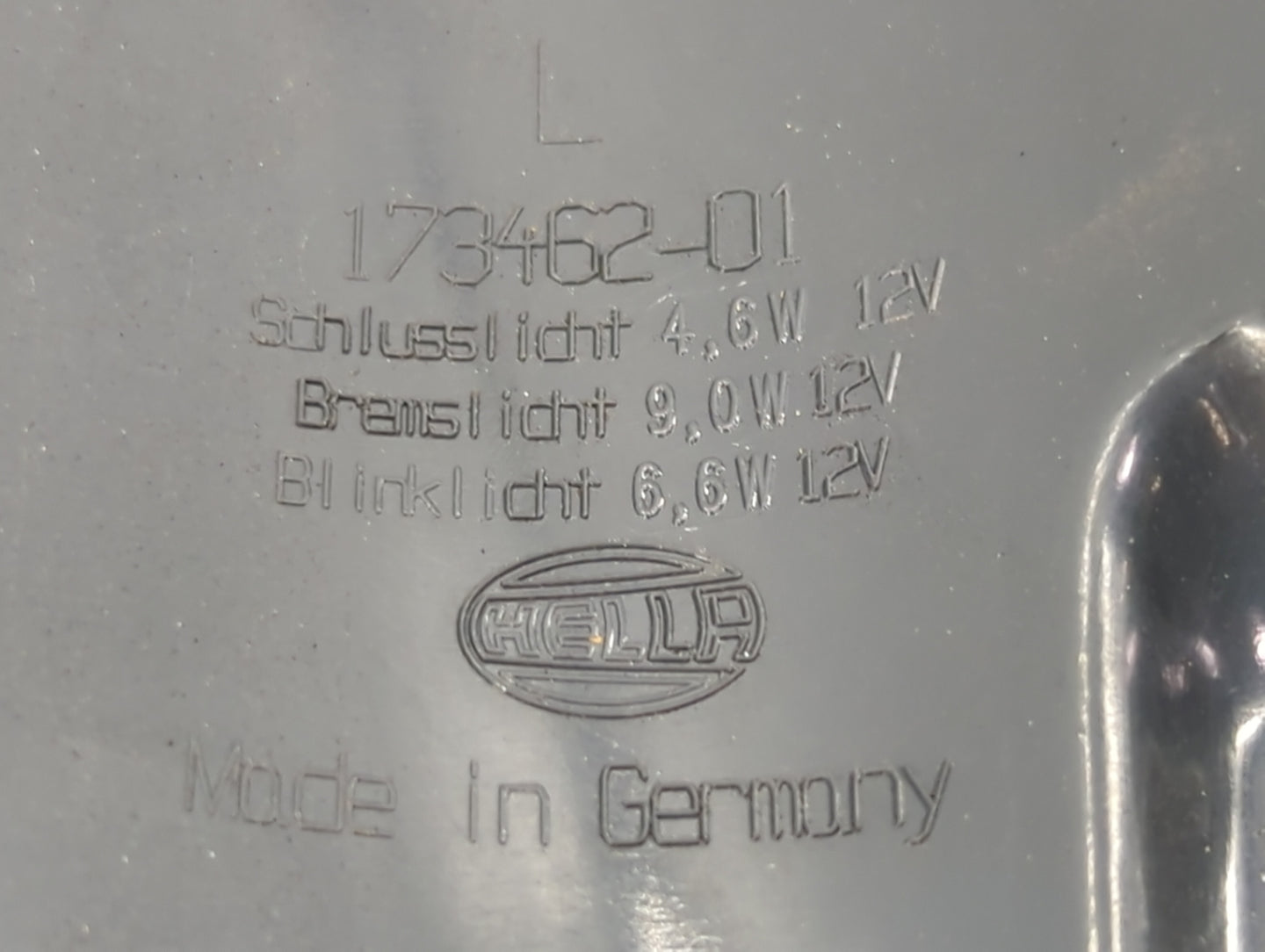 2011-2013 Bmw 528i Tail Light Assembly Driver Left OEM P/N:173462-01 Fits Fits 2011 2012 2013 OEM Used Auto Parts - Oemuseda
