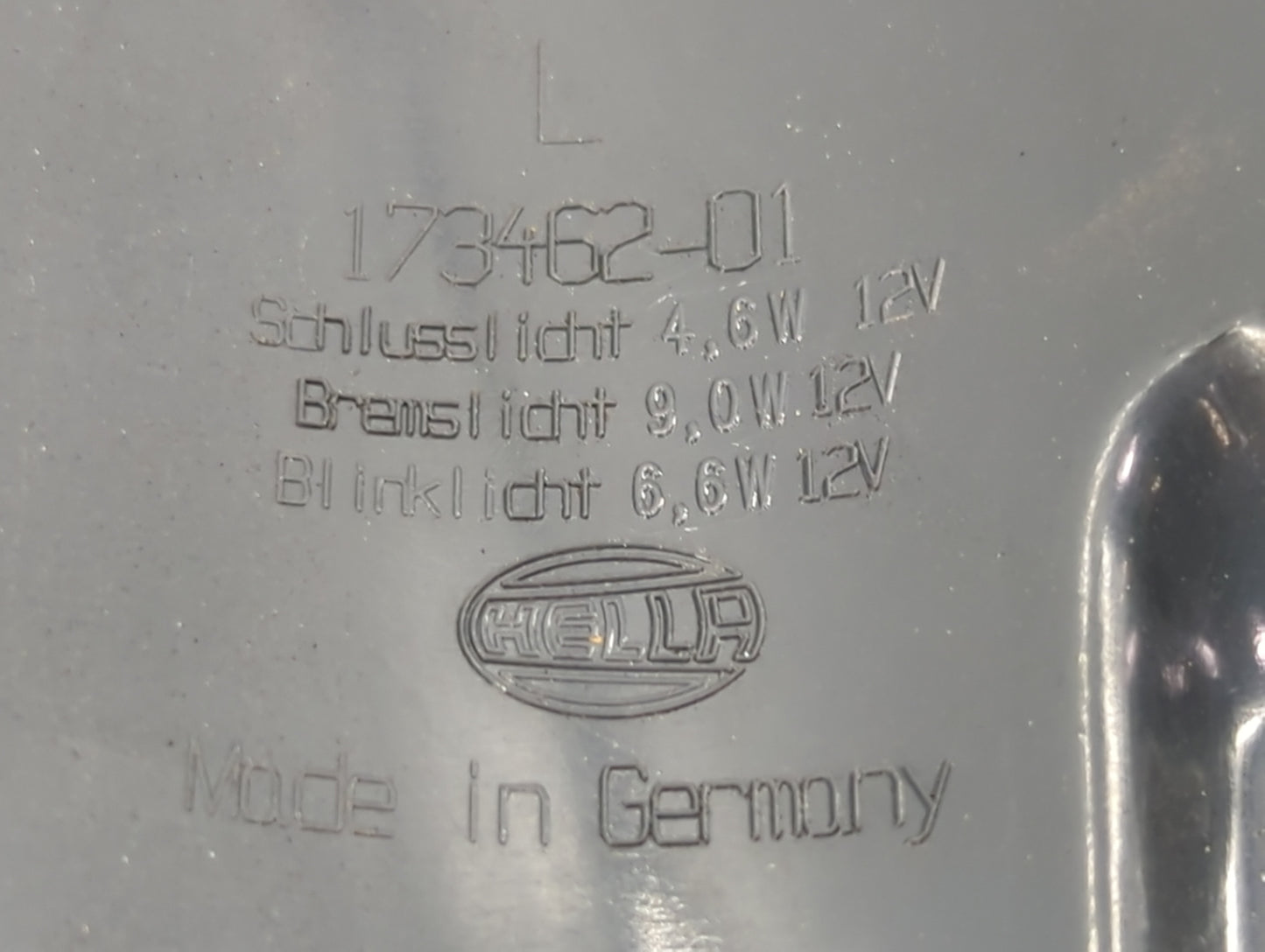 2011-2013 Bmw 528i Tail Light Assembly Driver Left OEM P/N:173462-01 Fits Fits 2011 2012 2013 OEM Used Auto Parts - Oemuseda