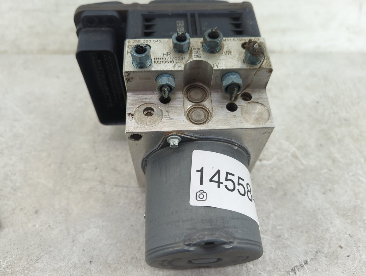 2011-2012 Bmw 528i Anti-Lock Brake ABS Pump Module Actuator OEM P/N:0265250542 34516785442-03, 10213510 Fits Fits 2011 2012 