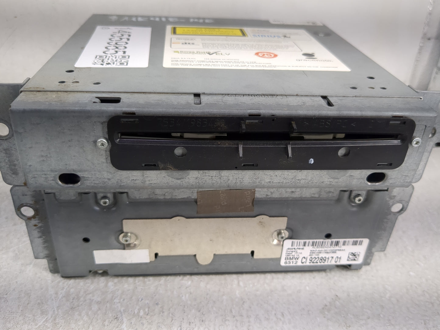 2011-2012 Bmw 528i Radio AM FM Cd Player Receiver Replacement P/N:9 274 571 01 Fits Fits 2010 2011 2012 OEM Used Auto Parts 