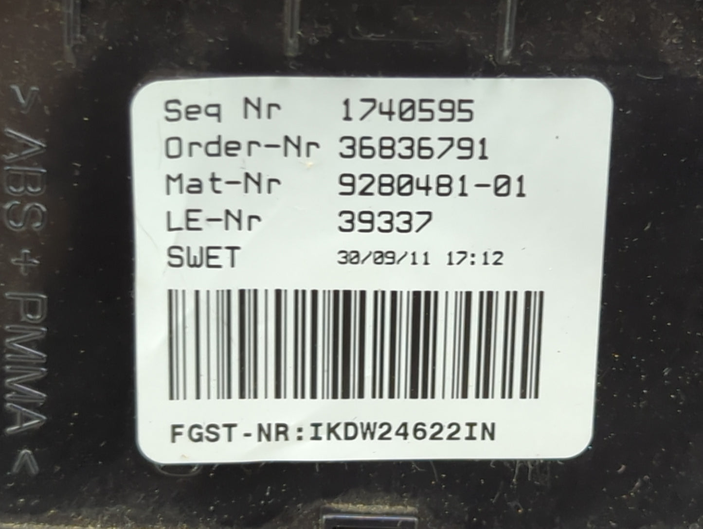 2012-2013 Bmw 528i Instrument Cluster Speedometer Gauges Miles: Fits Fits 2011 2012 2013 OEM Used Auto Parts - Oemusedautopa