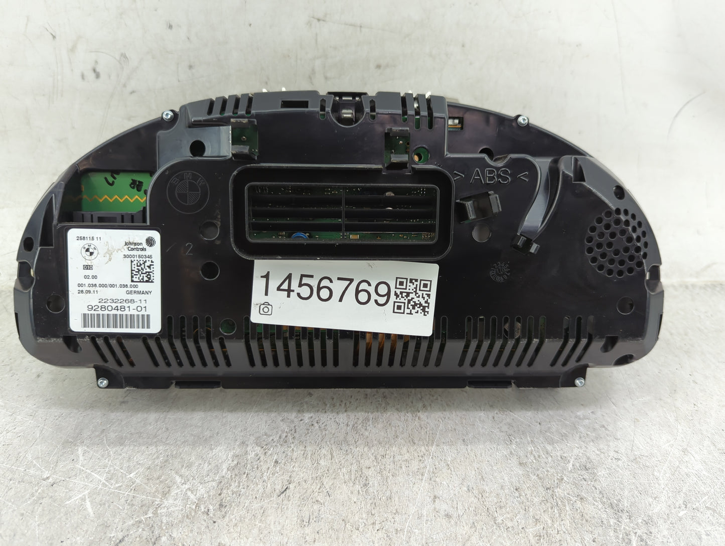 2012-2013 Bmw 528i Instrument Cluster Speedometer Gauges Miles: Fits Fits 2011 2012 2013 OEM Used Auto Parts - Oemusedautopa