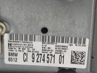 2011-2012 Bmw 528i Radio AM FM Cd Player Receiver Replacement P/N:9 274 571 01 Fits Fits 2010 2011 2012 OEM Used Auto Parts 