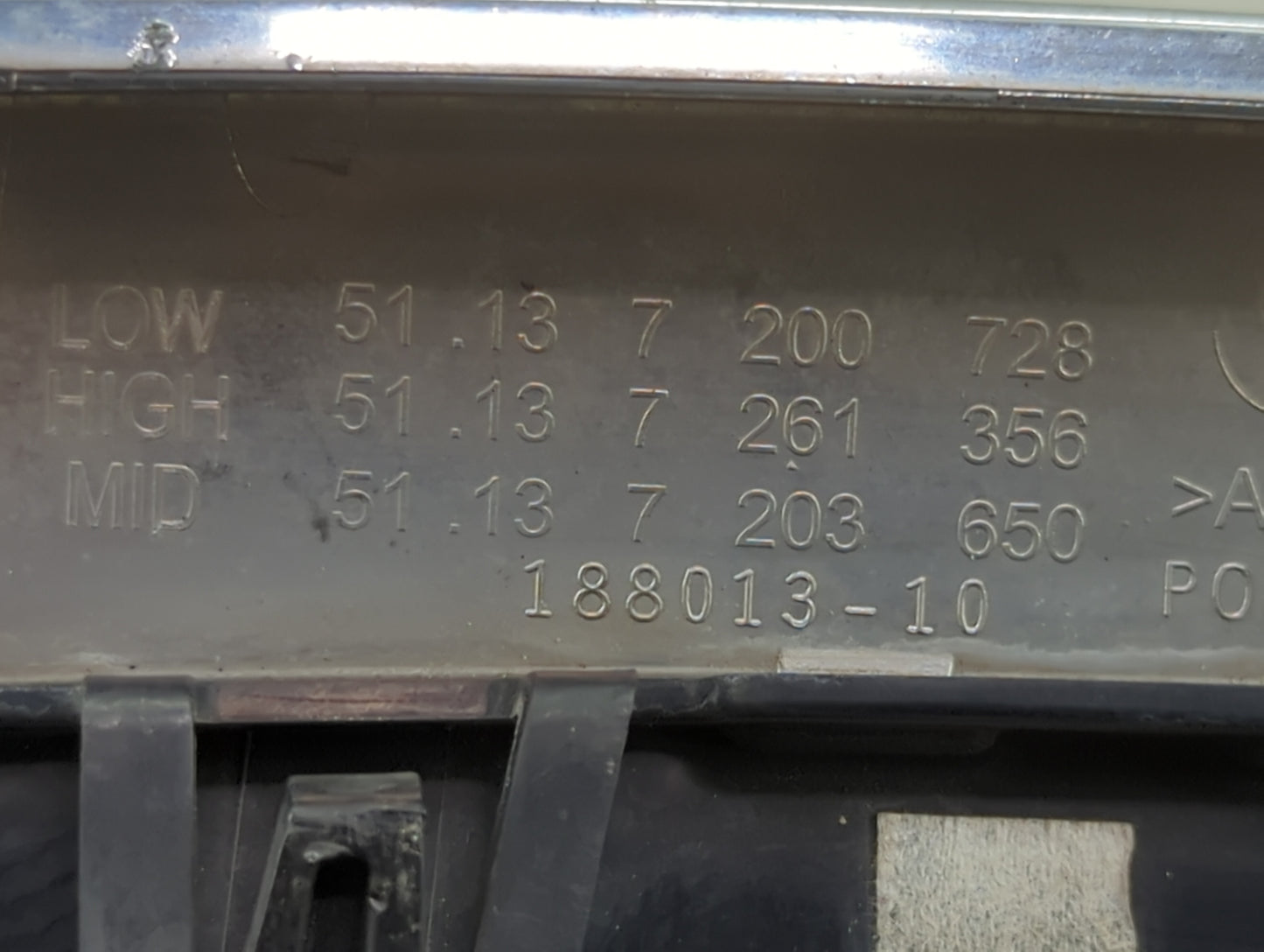 2011-2013 Bmw 528i Front Grille Bumper Not Included 1459831 - Oemusedautoparts1.com