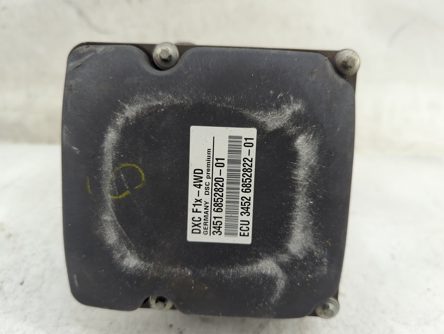 2012 Bmw 528i ABS Pump Control Module Replacement P/N:6852820-01 Fits Fits 2011 OEM Used Auto Parts - Oemusedautoparts1.com
