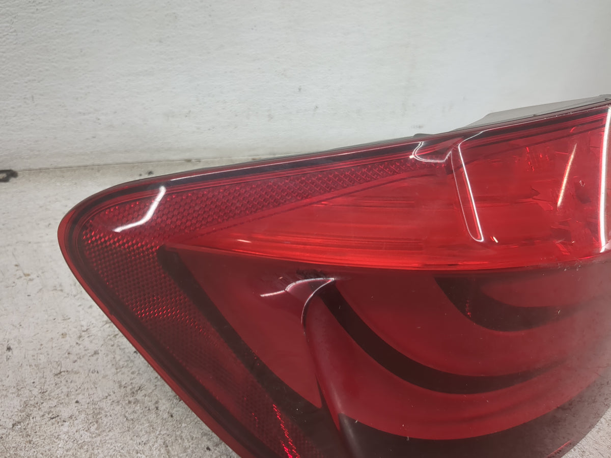 2011-2013 Bmw 528i Tail Light Assembly Driver Left OEM P/N:173462-01 Fits Fits 2011 2012 2013 OEM Used Auto Parts - Oemuseda